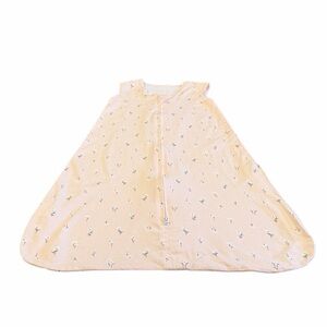 Pink Floral 100% Cotton Dual Zip Lightweight Sleep Sack 6-12 Months Oeko-Tex
